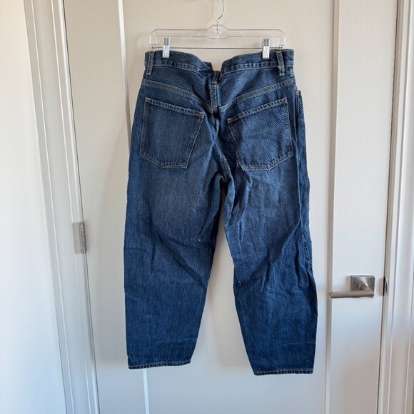 Old Navy Extra Hi-Rise Balloon jeans in blue - Picture 4 of 4